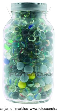Glass jar of marbles View Large Photo Image Stock Photograph - Glass jar of marbles. Fotosearch