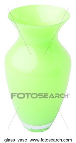 Stock Image - Glass vase. Fotosearch