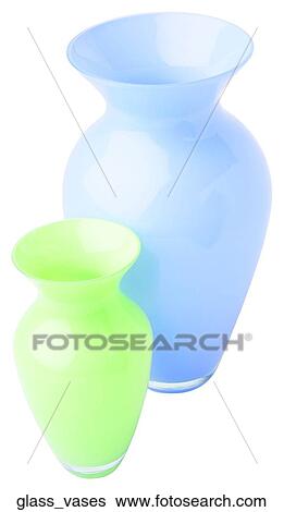 Glass vases View Large Photo Image Stock Photograph - Glass vases. Fotosearch