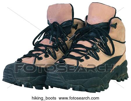 Hiking boots View Large Photo Image Stock Photograph - Hiking boots. Fotosearch