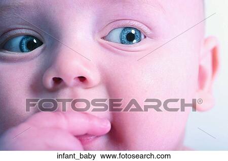 Infant baby View Large Photo Image Stock Photo - Infant baby. Fotosearch