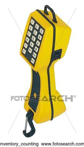 Stock Image - Inventory counting. Fotosearch
