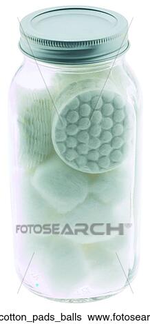 Jar of cotton pads balls View Large Photo Image Stock Photograph - Jar of cotton pads balls. Fotosearch