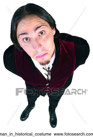 Stock Image - Man in historical costume. Fotosearch