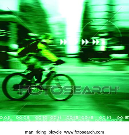Man riding bicycle View Large Photo Image Stock Image - Man riding bicycle. Fotosearch