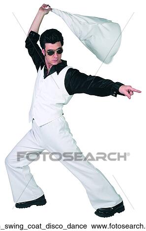 Man swing coat disco dance View Large Photo Image Stock Image - Man swing coat disco dance. Fotosearch