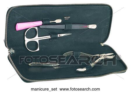 Stock Photograph - Manicure set. Fotosearch