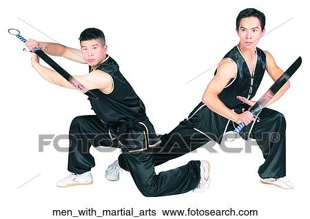Men with martial arts View Large Photo Image Stock Photograph - Men with martial arts. Fotosearch