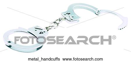 Metal handcuffs View Large Photo Image Stock Photograph - Metal handcuffs. Fotosearch