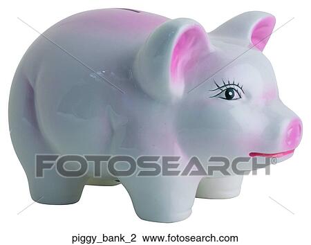 Stock Image - Piggy bank 2. Fotosearch