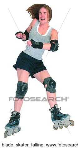 Roller blade skater falling View Large Photo Image Stock Image - Roller blade skater falling. Fotosearch