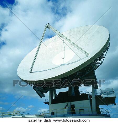 Stock Image - Satellite dish. Fotosearch