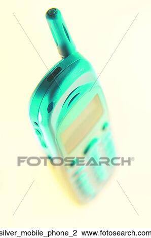 Silver mobile phone 2 View Large Photo Image Stock Image - Silver mobile phone 2. Fotosearch