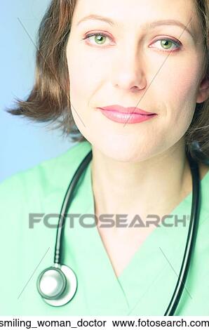 Smiling woman doctor View Large Photo Image Stock Photography - Smiling woman doctor. Fotosearch