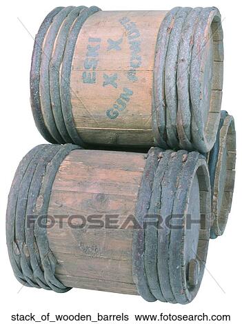 Stack of wooden barrels View Large Photo Image Stock Photograph - Stack of wooden barrels. Fotosearch