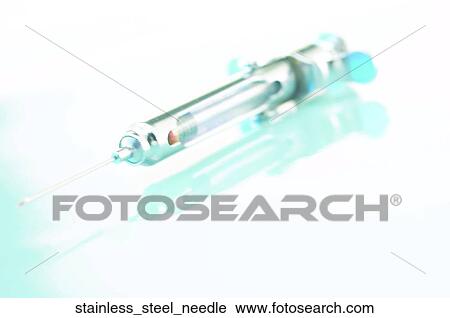 Stainless steel needle View Large Photo Image Stock Image - Stainless steel needle. Fotosearch
