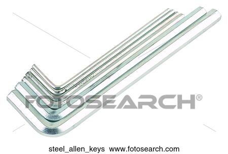 Steel allen keys View Large Photo Image Stock Photograph - Steel allen keys. Fotosearch