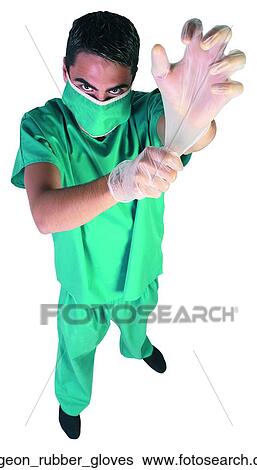 Surgeon rubber gloves View Large Photo Image Stock Photograph - Surgeon rubber gloves. Fotosearch