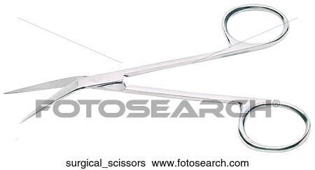 Surgical scissors View Large Photo Image Stock Photograph - Surgical scissors. Fotosearch