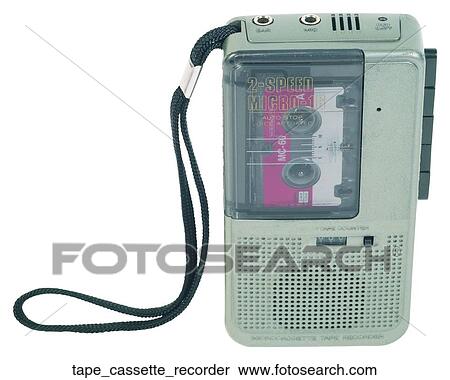 Tape cassette recorder View Large Photo Image Stock Photography - Tape cassette recorder. Fotosearch