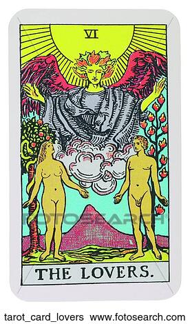 Stock Photograph - Tarot card lovers. Fotosearch