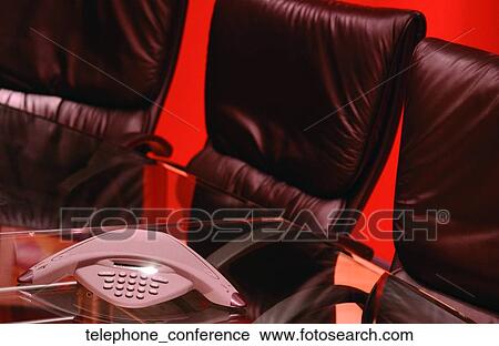 Telephone conference View Large Photo Image Stock Image - Telephone conference. Fotosearch