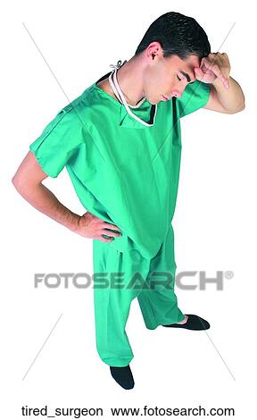 Tired surgeon View Large Photo Image Picture - Tired surgeon. Fotosearch