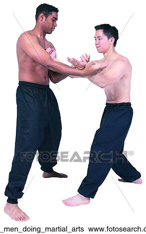 Two men doing martial arts View Large Photo Image Stock Photograph - Two men doing martial arts. Fotosearch