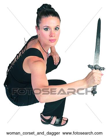 Woman corset and dagger View Large Photo Image Stock Photography - Woman corset and dagger. Fotosearch
