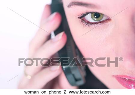 Woman on phone 2 View Large Photo Image Stock Image - Woman on phone 2. Fotosearch