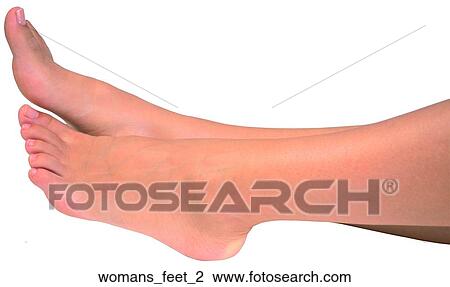 Stock Image - Womans feet 2. Fotosearch