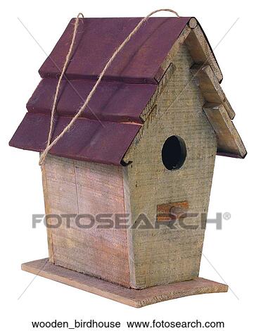Wooden birdhouse View Large Photo Image Stock Image - Wooden birdhouse. Fotosearch