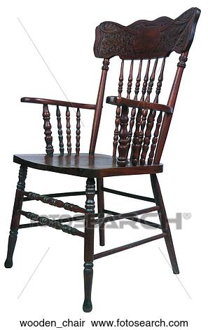 Stock Photography - Wooden chair. Fotosearch