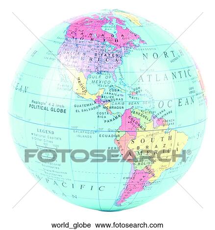 World globe View Large Photo Image Stock Image - World globe. Fotosearch