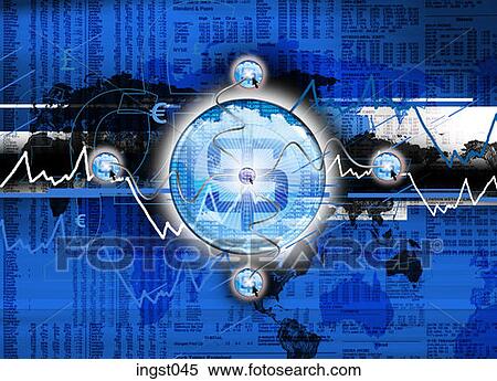 Stock Illustration - digital, Artwork, concepts. Fotosearch