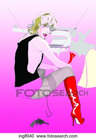 illustration, people, funk View Large Illustration Clipart - illustration, people, funk. Fotosearch