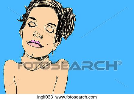 illustration, people, funk View Large Illustration Drawing - illustration, people, funk. Fotosearch