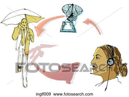 Illustration, people, funk Stock Illustration | inglf009 | Fotosearch