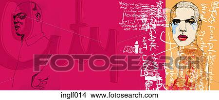 illustration, people, funk View Large Illustration Stock Illustration - illustration, people, funk. Fotosearch