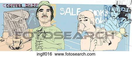 illustration, people, funk View Large Illustration Stock Illustration - illustration, people, funk. Fotosearch