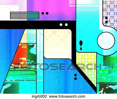 Drawing - digital, illustration, women, people. Fotosearch