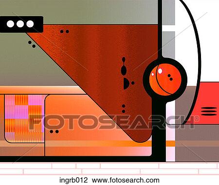 Drawing - digital, illustration, women, people. Fotosearch