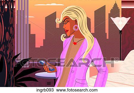 digital, illustration, women, people View Large Illustration Drawing - digital, illustration, women, people. Fotosearch