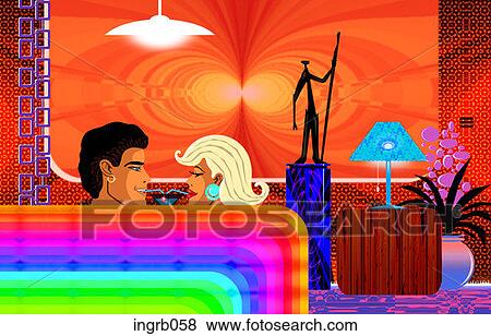 digital, illustration, women, people View Large Illustration Stock Illustration - digital, illustration, women, people. Fotosearch