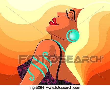 digital, illustration, women, people View Large Illustration Stock Illustration - digital, illustration, women, people. Fotosearch