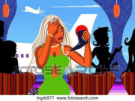 digital, illustration, women, people View Large Illustration Stock Illustration - digital, illustration, women, people. Fotosearch