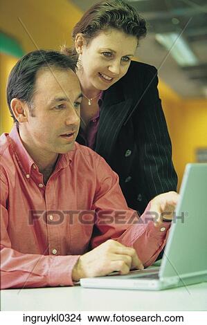 Picture - business, office, real. Fotosearch