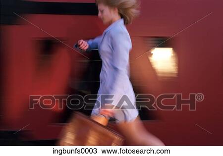 Business Woman Running View Large Photo Image Stock Image - Business Woman Running. Fotosearch