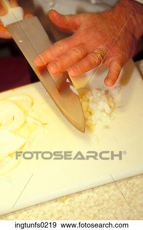 Chopping Onions View Large Photo Image Stock Photo - Chopping Onions. Fotosearch