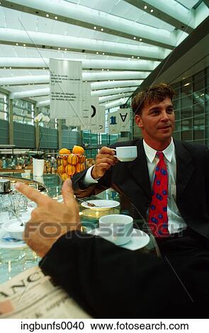 Stock Image - Coffee Break. Fotosearch